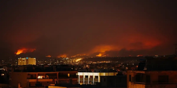 A Greek Tragedy: Wildfires' Wrath in Greece