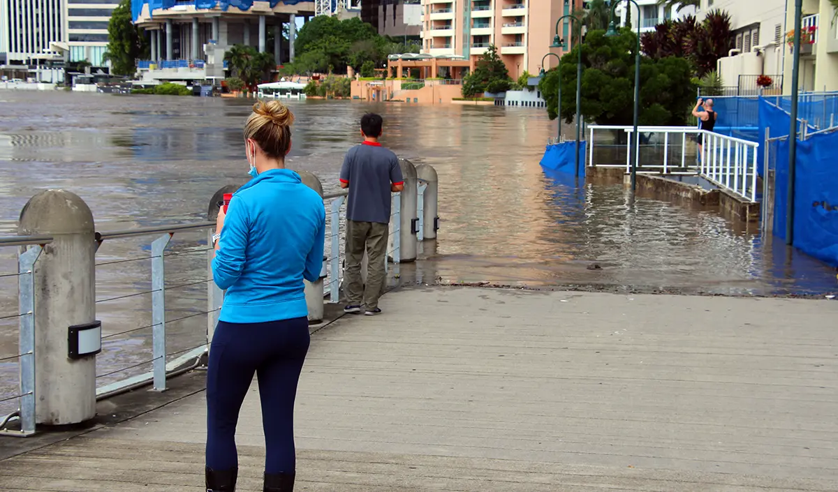 Floods in Brisbane, Australia, 2022